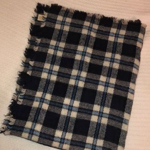 Kate spade checkered scarf